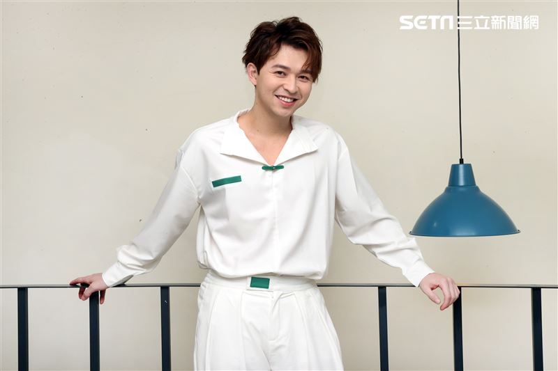 李子森三立新聞網專訪。（記者邱榮吉/攝影）