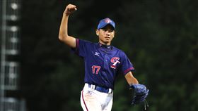 中華隊陳瑞鑫火球連飆，送出再見三振。（圖／棒協提供）