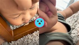 磨牙,長牙,木頭,寶寶