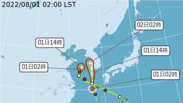 季風環流將通過台灣！週四前防大雷雨