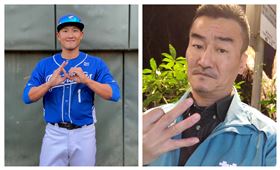 許賢文列6點談新竹球場，建議林哲瑄「改行當演員」挨轟急刪。（合成圖／翻攝自雙方臉書）