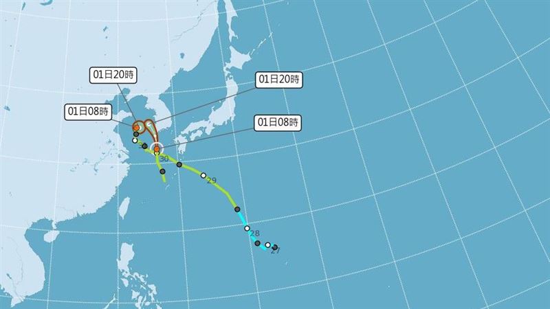 別想颱風假　本週注意天氣2階段變化