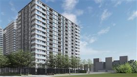 東區平實一期都更案2023年開工，未來可取得220戶台南公宅(圖/台南市政府)