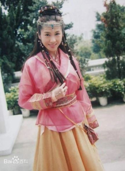 《倚天屠龍記》香港女星，有「最美趙敏」之稱的女星黎姿。（圖／翻攝自黎姿微博）