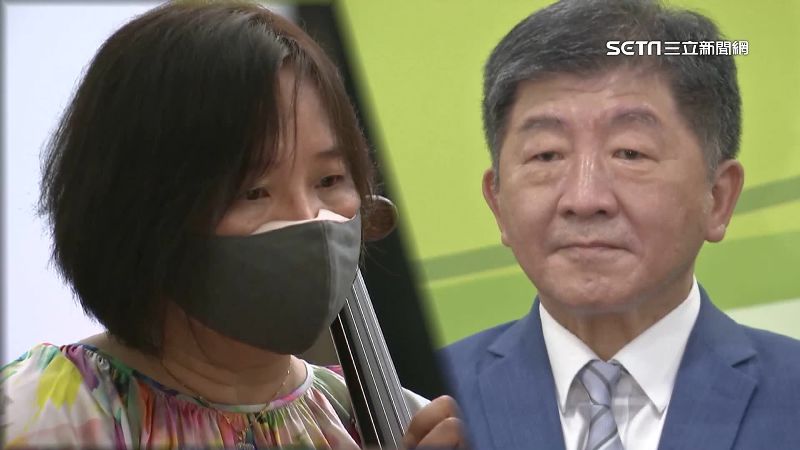 陳時中最強後盾　妻獻策口號要喊阿中