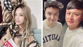 圤智雨,AV男優,孟若羽（圖／翻攝自圤智雨臉書、孟若羽IG）