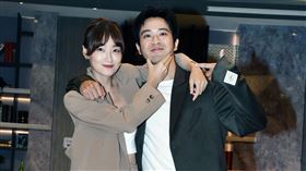 顏毓麟、吳品潔、李京恬、黃甄妮、安俊朋出席《門當互懟愛上你》記者會。（圖／記者邱榮吉攝影）
