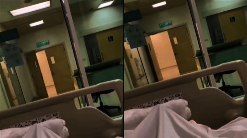 男住院房門突打開：沒人…驚悚畫面曝