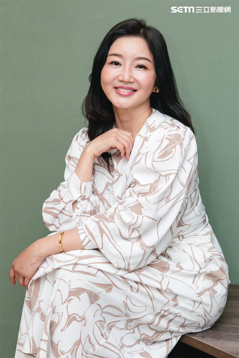 張瀞云三立新聞網專訪。（圖／記者楊澍攝影）