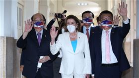 裴洛西3日上午赴立法院。（圖／記者楊澍攝影）