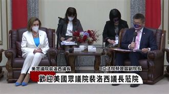 蔡其昌讚挺台盟友　裴洛西暖回這句話