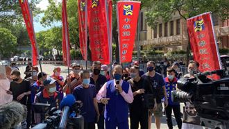 裴洛西在立院統獨都陳抗　2百警到場