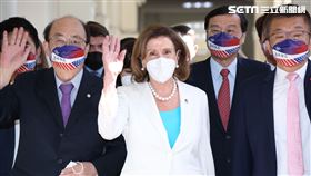 裴洛西3日上午赴立法院。（圖／記者楊澍攝影）