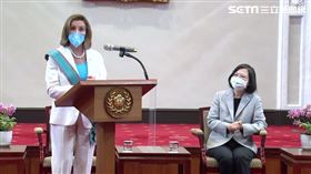 蔡英文於總統府會見裴洛西贈勳、致詞（裴洛西致詞）