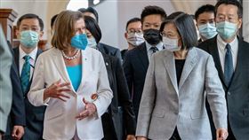 裴洛西、蔡英文（總統府提供）