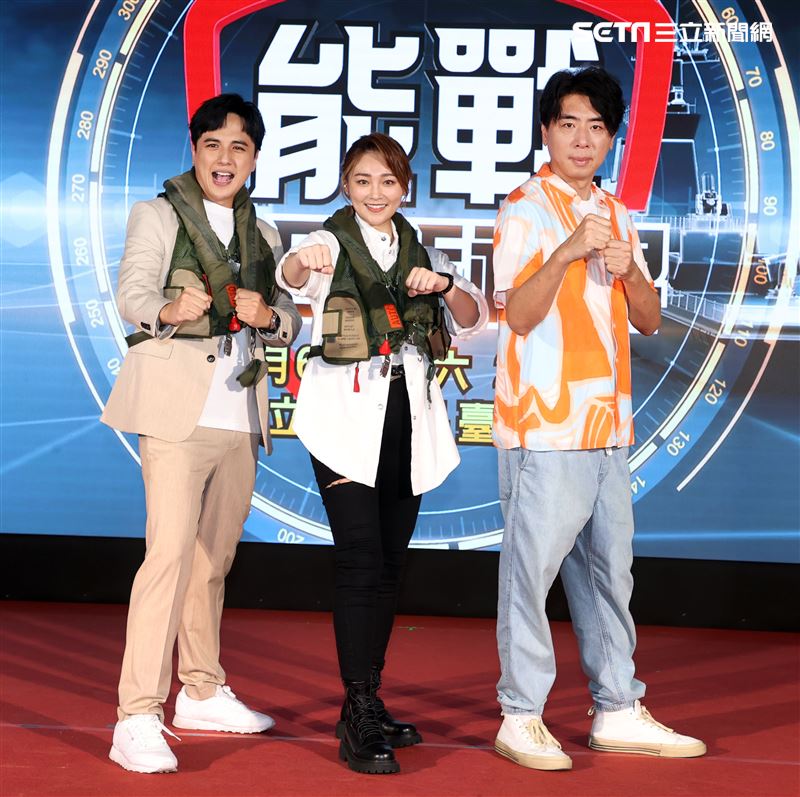 梁赫群、張文綺、曾子余出席「能戰全民新視界」第四季開播記者會。（記者邱榮吉/攝影）