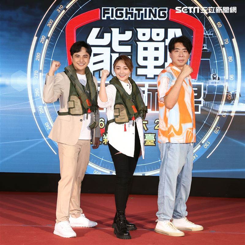 梁赫群、張文綺、曾子余出席「能戰全民新視界」第四季開播記者會。（記者邱榮吉/攝影）