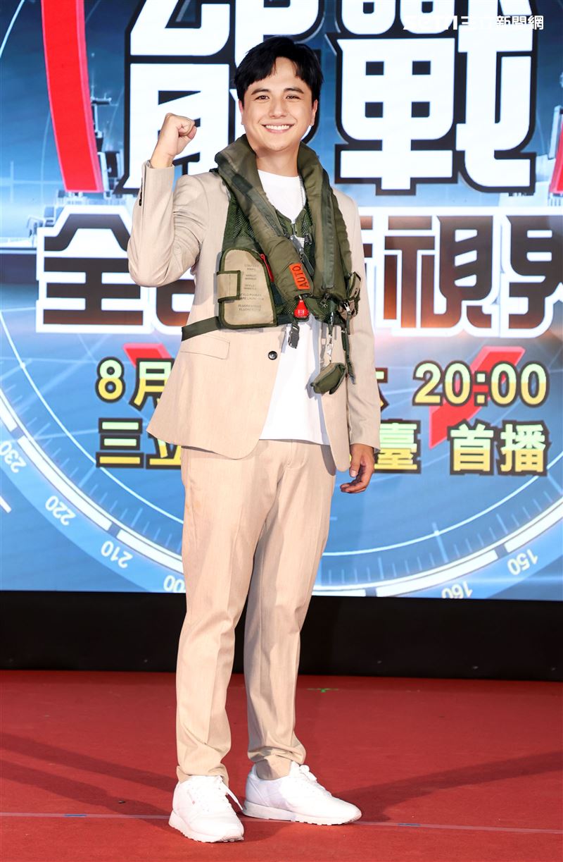 曾子余出席「能戰全民新視界」第四季開播記者會。（記者邱榮吉/攝影）