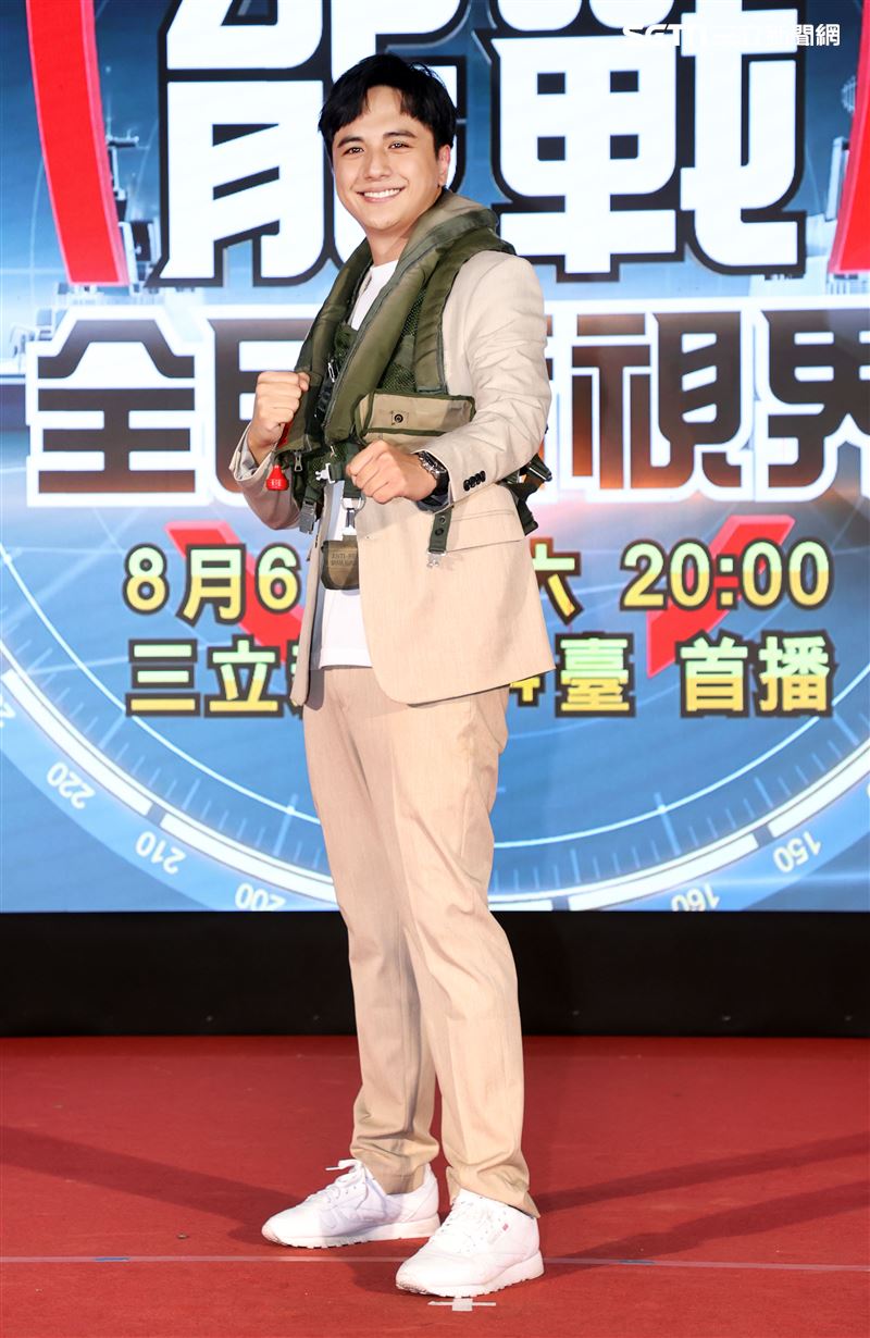 曾子余出席「能戰全民新視界」第四季開播記者會。（記者邱榮吉/攝影）