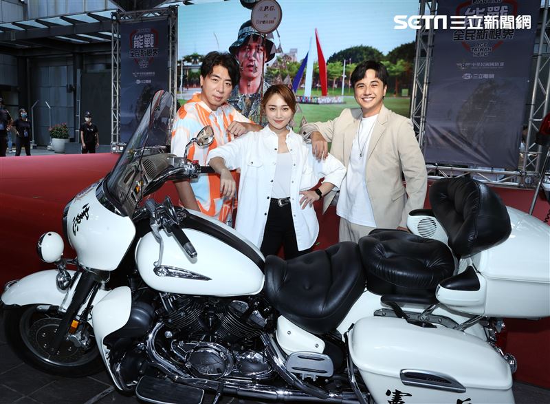 梁赫群、張文綺、曾子余出席「能戰全民新視界」第四季開播記者會。（記者邱榮吉/攝影）