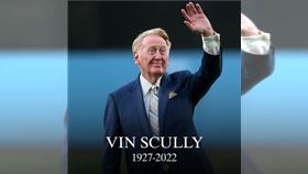 ▲道奇傳奇播報員史卡利（Vin Scully）過世。（圖／翻攝自MLB推特）