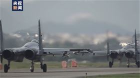 央視曝光解放軍演習畫面（圖／翻攝自央視微博）