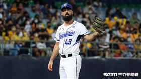 ▲富邦悍將先發投手范米特。（圖／記者劉彥池攝影）