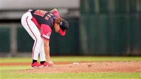 ▲味全龍林凱威初登板。（圖／味全龍球團提供）