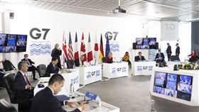 G7外長會議首邀東南亞國家在英格蘭利物浦（Liverpool）舉行的七大工業國集團（G7）外長會議12日進入最後階段，東南亞國家協會（ASEAN）成員國外長首度受邀出席，但多數仍選擇視訊參與。（英國外交部提供）中央社記者陳韻聿倫敦傳真 110年12月12日