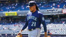 ▲卡斯提歐（Luis Castillo）先發登板面對洋基。（圖／翻攝自水手推特）