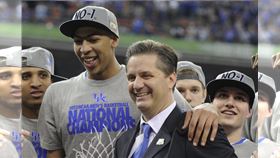 ▲大學就度肯塔基的湖人球星戴維斯（Anthony Davis），為肯塔基水災捐款35萬美元。（圖／翻攝自肯塔基男籃推特）