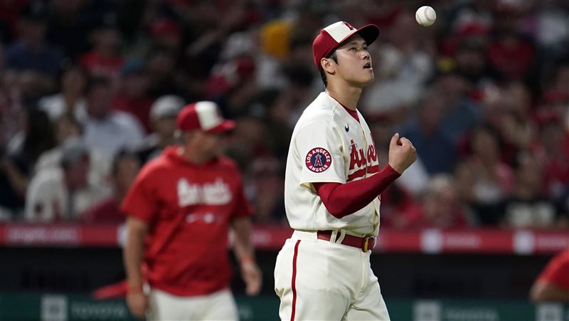 挨2分砲　大谷再度無緣10勝10轟