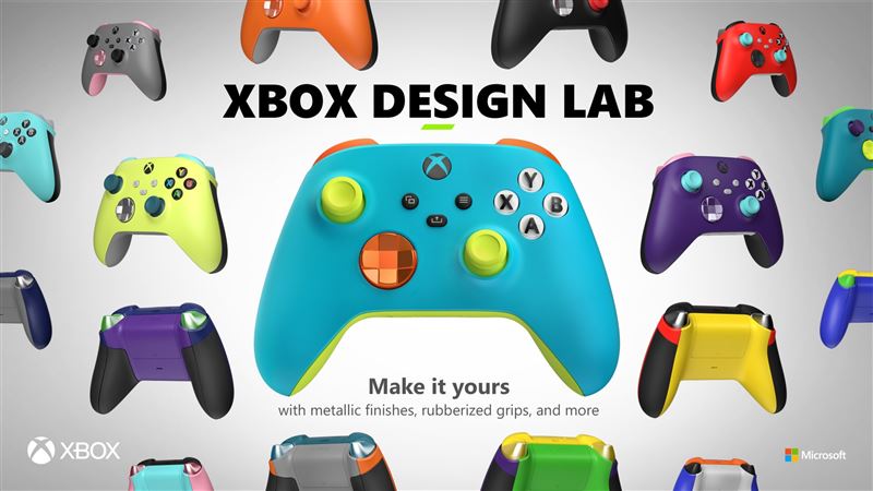 微軟Xbox客製化無線控制器登台