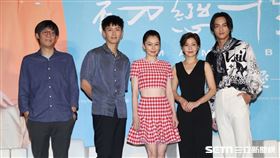 《初戀慢半拍》徐若瑄、柯震東、于子育、范少勳。（圖／記者楊澍攝影）