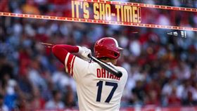 ▲大谷翔平單場雙響砲。（圖／翻攝自天使推特）