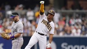 ▲索托（Juan Soto）單場2安都是長打。（圖／美聯社／達志影像）