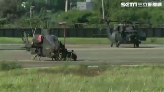 嘉義F16V升空　阿帕契進恆春機場