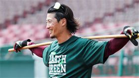 ▲本季轉戰樂天金鷲明星外野手西川遙輝。（圖／翻攝自樂天金鷲推特）