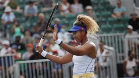 ▲大坂直美以2個6：4不敵法網亞軍葛芙（Coco Gauff）。（圖／美聯社／達志影像）