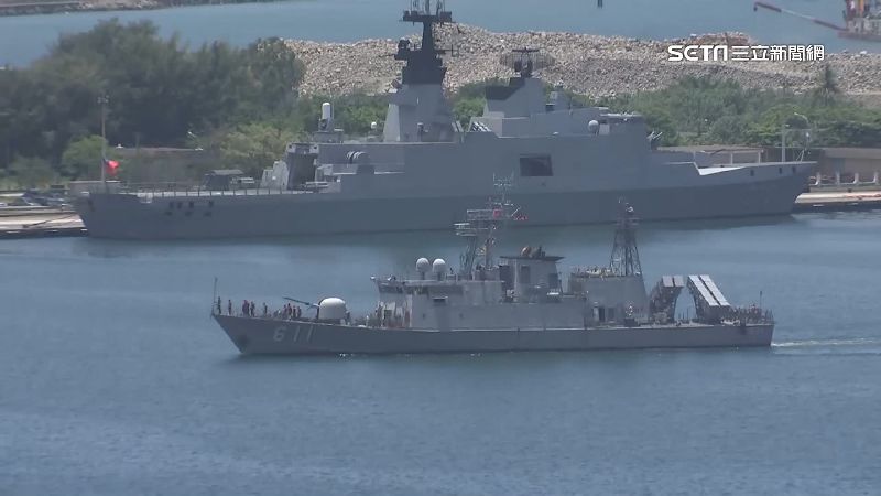 警戒中！左營錦江級巡邏艦出海巡弋