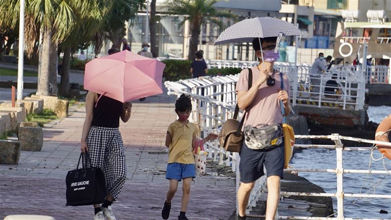 8縣市飆38度　颱風最快下週一生成
