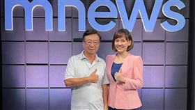 廖芳潔,宣明智(鏡電視提供）