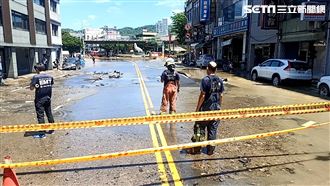 鶯歌陶博館馬路變黃河　10取水站曝