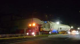 巨大圓柱體,南科,台南,神秘武器