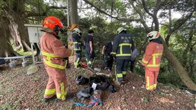 新北市，泰山，老翁，山坡，遺體，翻攝畫面