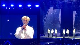 銀赫父逝！SJ Super Junior忍痛現身演唱會　利特道歉：下次他會在身邊。（圖／翻攝自推特）