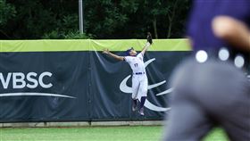 中華隊陳瑞鑫美技接殺。（圖／棒協提供）