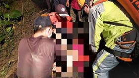 車禍,大埔,休旅車,滑落邊坡