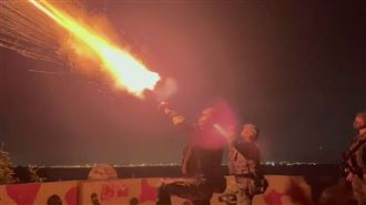 中共無人機闖金門！國軍攔截畫面曝光