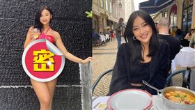 原來陳瑞菱去年割除巨型腫瘤，讓她肚皮留著超長手術疤痕。（圖／翻攝自reina.suichan  IG）